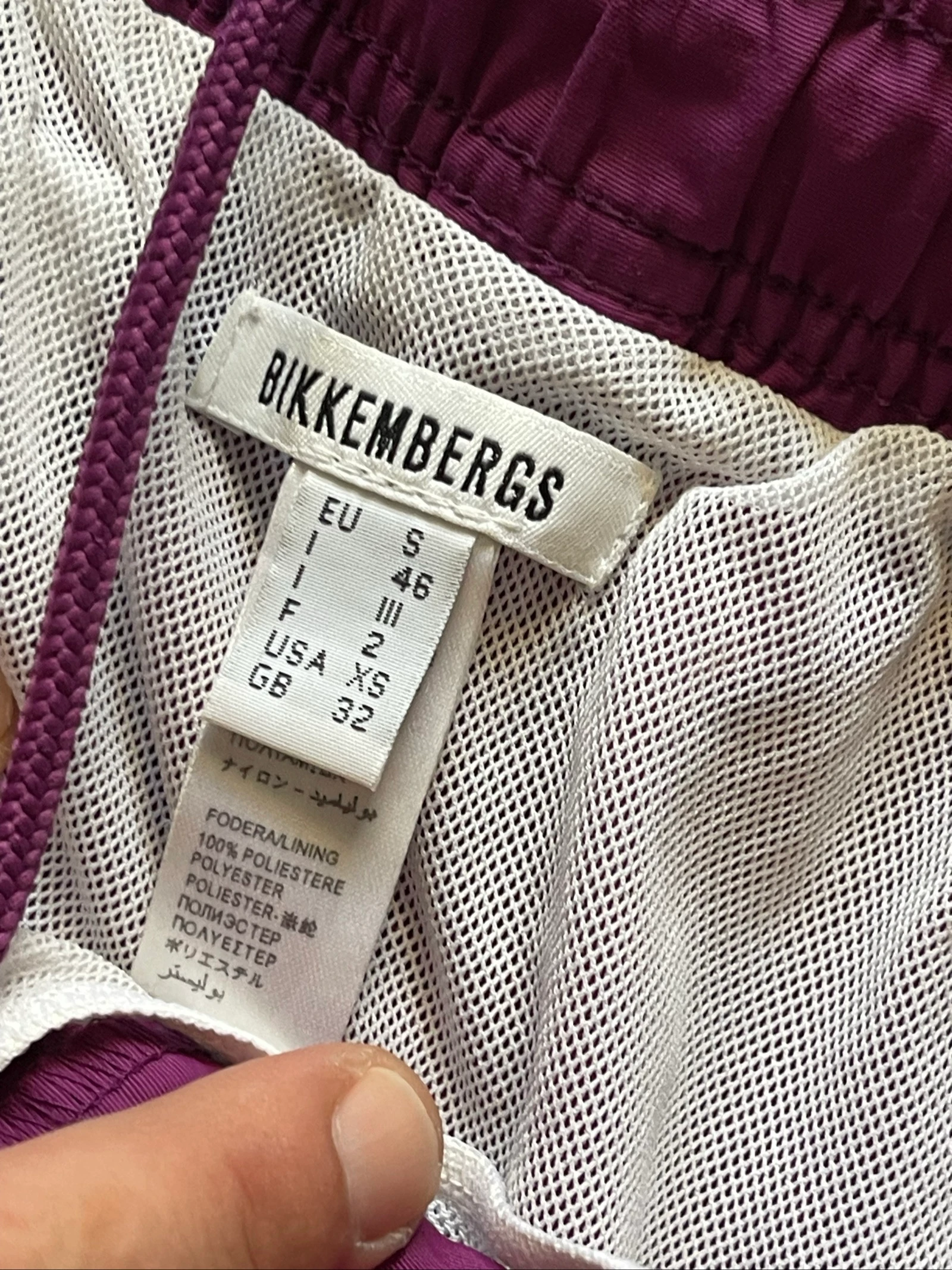 Purple Bikkembergs swimsuit – photo 4